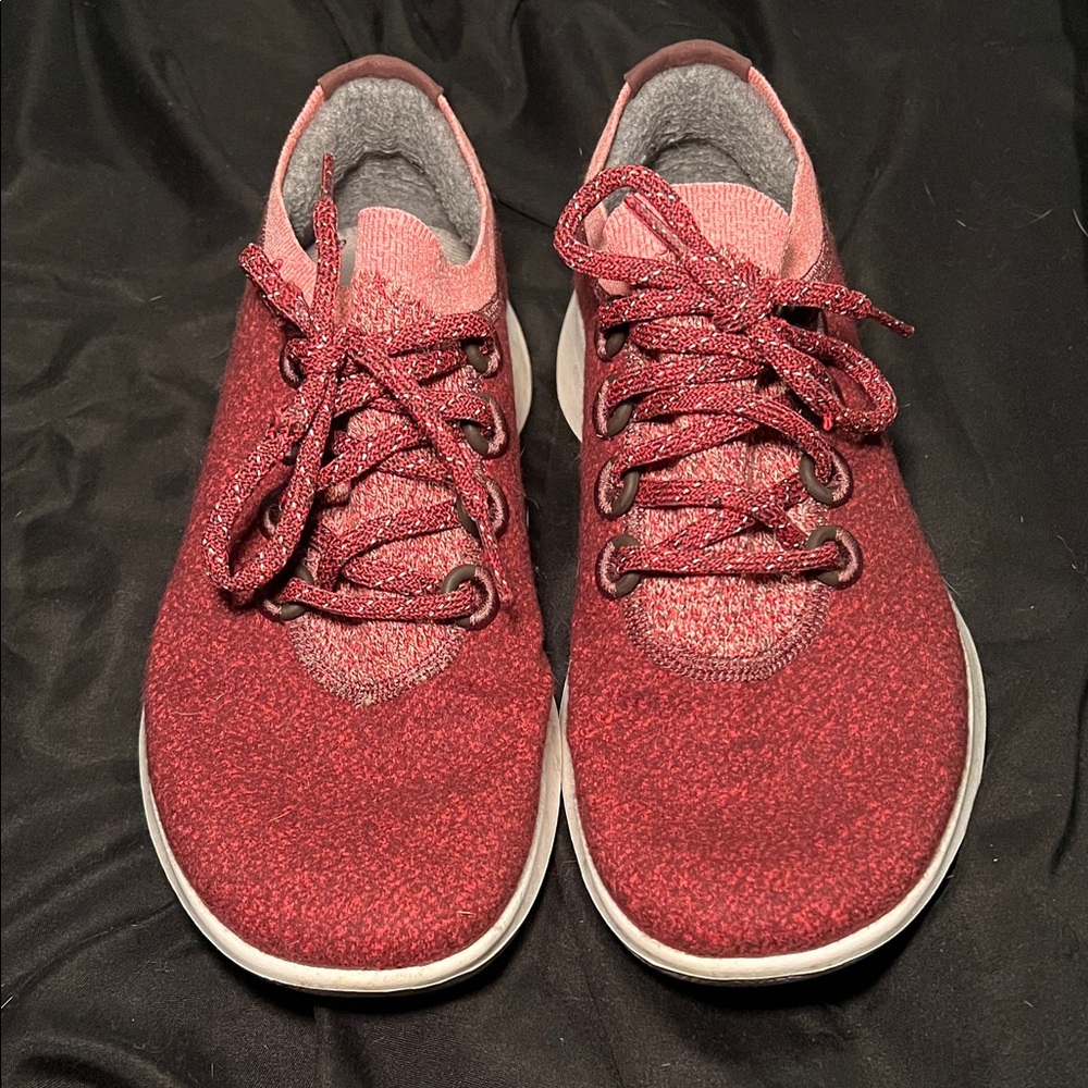 Allbirds Wool Dasher Mizzle in Red Merino
